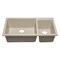 Alfi Brand Biscuit 34" Dbl Bowl Drop In Granite Composite Kitchen Sink AB3319DI-B - alternate 6